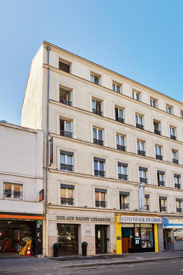 Hotel Le Relais Saint Charles Paris Exterior foto